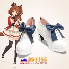 画像5: ウマ娘 プリティーダービー アストンマーチャン Aston Machan コスプレ靴 abccos製 「受注生産」 (5)