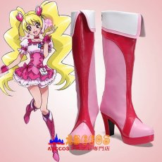 画像5: フレッシュプリキュア! FRESHPrecure！ 桃園ラブ（ももぞの ラブ） キュアピーチ コスプレ靴 abccos製 「受注生産」 (5)