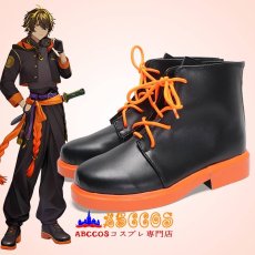 画像5: 刀剣乱舞-ONLINE- 火車切（かしゃぎり）コスプレ靴 abccos製 「受注生産」 (5)