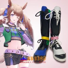 画像5: ウマ娘 プリティーダービー トーセンジョーダン ブーツ コスプレ靴 abccos製 「受注生産」 (5)