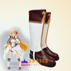 画像4: プリンセスコネクト！Re:Dive ペコリーヌ ブーツ コスプレ靴 abccos製 「受注生産」 (4)