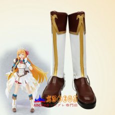 画像5: プリンセスコネクト！Re:Dive ペコリーヌ ブーツ コスプレ靴 abccos製 「受注生産」 (5)