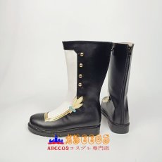 画像4: あんさんぶるスターズ!/!! 紫之創（しの はじめ）ブーツ コスプレ靴 abccos製 「受注生産」 (4)