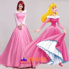 画像8: ディズニー Sleeping Beauty スリーピング・ビューティー ワンピース コスプレ衣装 abccos製 「受注生産」 (8)