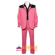 画像1: Elvis Presley エルヴィス・プレスリー ピンク コスプレ衣装 abccos製 「受注生産」 (1)