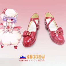 画像7: 東方Project（東方プロジェクト） 東方紅魔鄉 〜 レミリア・スカーレット コスプレ靴 abccos製 「受注生産」 (7)