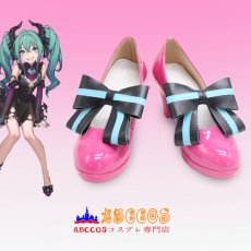 画像7: VOCALOID 初音ミク Miku Aluvi コスプレ靴 abccos製 「受注生産」 (7)