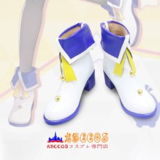 画像6: ブルーアーカイブ，Blue Archive 阿慈谷 ヒフミ hihumi コスプレ靴 abccos製 「受注生産」 (6)