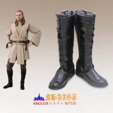 画像6: スター・ウォーズ/Star Wars クワイ＝ガン・ジン Qui-Gon jinn コスプレ靴 abccos製 「受注生産」 (6)