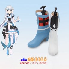 画像7: ホロライブ hololive EN Gawr Gura がうる・ぐら コスプレ靴 abccos製 「受注生産」 (7)