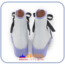 画像5: にじさんじ NIJISANJI Blanche Fleur 東雪蓮（あずませれん） コスプレ靴 abccos製 「受注生産」 (5)