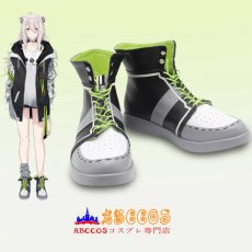 画像7: hololive ホロライブ VTuber 獅白ぼたん／ししろ ぼたん コスプレ靴 abccos製 「受注生産」 (7)