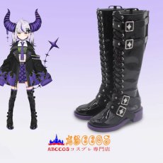 画像7: hololive（ホロライブ） ラプラス・ダークネス La+ Darknesss コスプレ靴 abccos製 「受注生産」 (7)