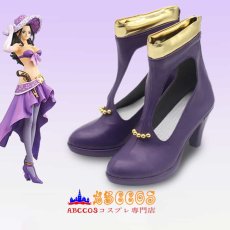 画像7: ONE PIECE ワンピース ニコ·ロビン Nico·Robin コスプレ靴 abccos製 「受注生産」 (7)