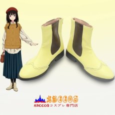 画像7: LycoReco リコリコ リコリス・リコイル Lycoris Recoil 井ノ上たきな（Inoue Takina） コスプレ靴 abccos製 「受注生産」 (7)