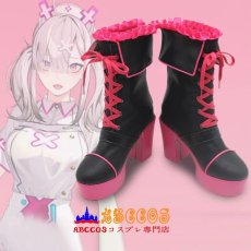 画像7: にじさんじ YouTuber vtuber NIJISANJI 健屋花那（すこや かな）コスプレ靴 abccos製 「受注生産」 (7)