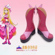 画像7: ひろがるスカイ！プリキュア 聖あげは（ひじり あげは）/キュアバタフライ Cure Butterfly コスプレ靴 abccos製 「受注生産」  (7)