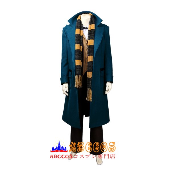 ファンタスティック・ビーストと魔法使いの旅 Fantastic Beasts and Where to Find Them ニュート・スキャマンダー  Newt Scamander コスプレ衣装 バラ売り可 abccos製 「受注生産」