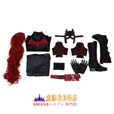 画像19: Batwoman バットウーマン ケイト ケイン マスク　ウィッグ コスプレ衣装 コスプレ靴 バラ売り可 コスチューム オーダーメイド abccos製 「受注生産」 (19)