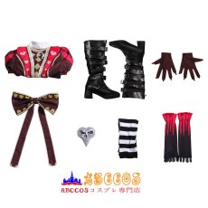 画像28: アリス マッドネス リターンズ（Alice: Madness Returns） アリス レッド コスプレ衣装 abccos製 「受注生産」 (28)