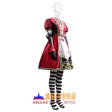 画像6: アリス マッドネス リターンズ（Alice: Madness Returns） アリス レッド コスプレ衣装 abccos製 「受注生産」 (6)