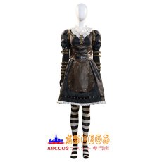 画像5: アリス マッドネス リターンズ（Alice: Madness Returns） アリス ブラック コスプレ衣装 abccos製 「受注生産」 (5)