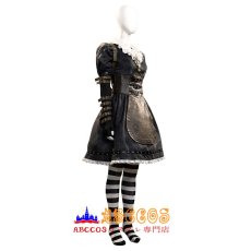 画像6: アリス マッドネス リターンズ（Alice: Madness Returns） アリス ブラック コスプレ衣装 abccos製 「受注生産」 (6)