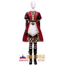 画像1: アリス マッドネス リターンズ（Alice: Madness Returns） アリス レッド 豪華版 コスプレ衣装 abccos製 「受注生産」 (1)