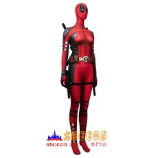 画像2: デッドプール＆ウルヴァリン Deadpool 3 Lady Deadpool レディ・デッドプール コスチューム コスプレ衣装 【武器無し】abccos製 「受注生産」 (2)