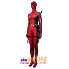 画像3: デッドプール＆ウルヴァリン Deadpool 3 Lady Deadpool レディ・デッドプール コスチューム コスプレ衣装 【武器無し】abccos製 「受注生産」 (3)