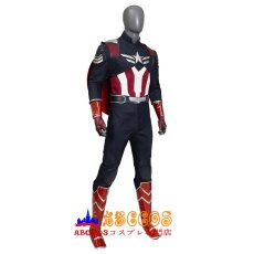 画像2: キャプテン・アメリカ:ブレイブ・ニュー・ワールド Captain America: Brave New World サム・ウィルソン / キャプテン・アメリカ（3代目）コスプレ衣装 abccos製 「受注生産」 (2)