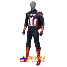 画像3: キャプテン・アメリカ:ブレイブ・ニュー・ワールド Captain America: Brave New World サム・ウィルソン / キャプテン・アメリカ（3代目）コスプレ衣装 abccos製 「受注生産」 (3)