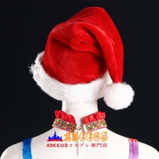 画像6: オリジナルクリスマス星耀ワンピースクリスマスウェアカラーキャミソールスカート コスプレ衣装 abccos製 「受注生産」 (6)