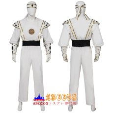 画像4: Mighty Morphin Power Rangers マイティ・モーフィン・パワーレンジャー （ニンジャホワイト） Tommy Oliver トーマス"トミー"オリバー コスプレ衣装 abccos製 「受注生産」 (4)