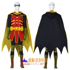 画像2: バットマン ダミアン・ウェイン Damian Wayne ロビン Robin コスプレ衣装 abccos製 「受注生産」 (2)