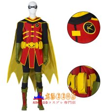 画像4: バットマン ダミアン・ウェイン Damian Wayne ロビン Robin コスプレ衣装 abccos製 「受注生産」 (4)