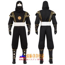 画像2: Mighty Morphin Power Rangers マイティ・モーフィン・パワーレンジャー ニンジャブラック） Zack コスプレ衣装 abccos製 「受注生産」 (2)