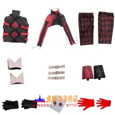 画像10: ゴッサムナイツ ハーレイ・クイン Gotham Knights Harley Quinn コスプレ衣装 コスチューム バラ売り可 abccos製 「受注生産」 (10)