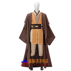 画像1: Star Wars スター・ウォーズ：アコライト ジェダイ・マスター ソル The Acolyte Sol 茶色のマント コスプレ衣装 abccos製 「受注生産」 (1)