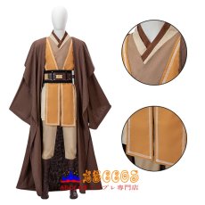 画像6: Star Wars スター・ウォーズ：アコライト ジェダイ・マスター ソル The Acolyte Sol 茶色のマント コスプレ衣装 abccos製 「受注生産」 (6)