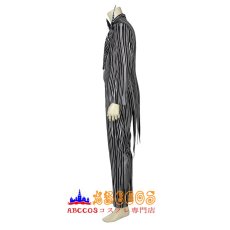 画像3: ナイトメアー・ビフォア・クリスマス ジャック・スケリントン The Nightmare Before Christmas Jack Skellington コスプレ衣装 コスチューム バラ売り可 abccos製 「受注生産」 (3)