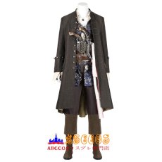 画像1: 専用ページ パイレーツ・オブ・カリビアン（Pirates of the Caribbean）カリブの海賊 ジャック・スパロウ（Jack Sparrow） コスプレ衣装 【肩ベルト、ベルト、シャツ、ブーツ】 abccos製 「受注生産」 (1)