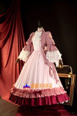 画像8: GOSICK -ゴシック- ヴィクトリカ・ド・ブロワ Victorique ピンクの洋服 コスチューム コスプレ衣装 abccos製 「受注生産」 (8)