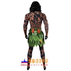 画像2: ディズニー モアナと伝説の海2 Moana2 マウイ Māui コスプレ衣装 バラ売り可 abccos製 「受注生産」 (2)