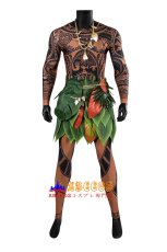 画像3: ディズニー モアナと伝説の海2 Moana2 マウイ Māui コスプレ衣装 バラ売り可 abccos製 「受注生産」 (3)