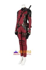 画像4: デッドプール＆ウルヴァリン Deadpool & Wolverine ワンダ・ウィルソン / レディ・デッドプール コスプレ衣装  バラ売り可 【武器無し】abccos製 「受注生産」 (4)