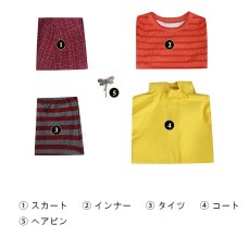 画像28: コラライン Coraline & the Secret Door Caroline コスプレ衣装 abccos製 「受注生産」 (28)