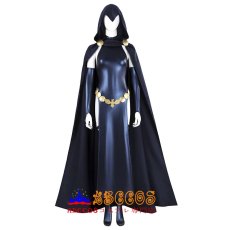 画像1: DC Comics Presents ティーン・タイタンズ New Teen Titans Raven レイブン Raven (New Earth)  レイチェル・ロス コスプレ衣装 abccos製 「受注生産」 (1)