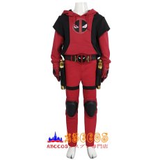 画像3: デッドプール＆ウルヴァリン Deadpool 3 子供デッドプール パーカー コスチューム コスプレ衣装 【武器無し】 abccos製 「受注生産」 (3)