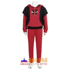 画像7: デッドプール＆ウルヴァリン Deadpool 3 子供デッドプール パーカー コスチューム コスプレ衣装 【武器無し】 abccos製 「受注生産」 (7)